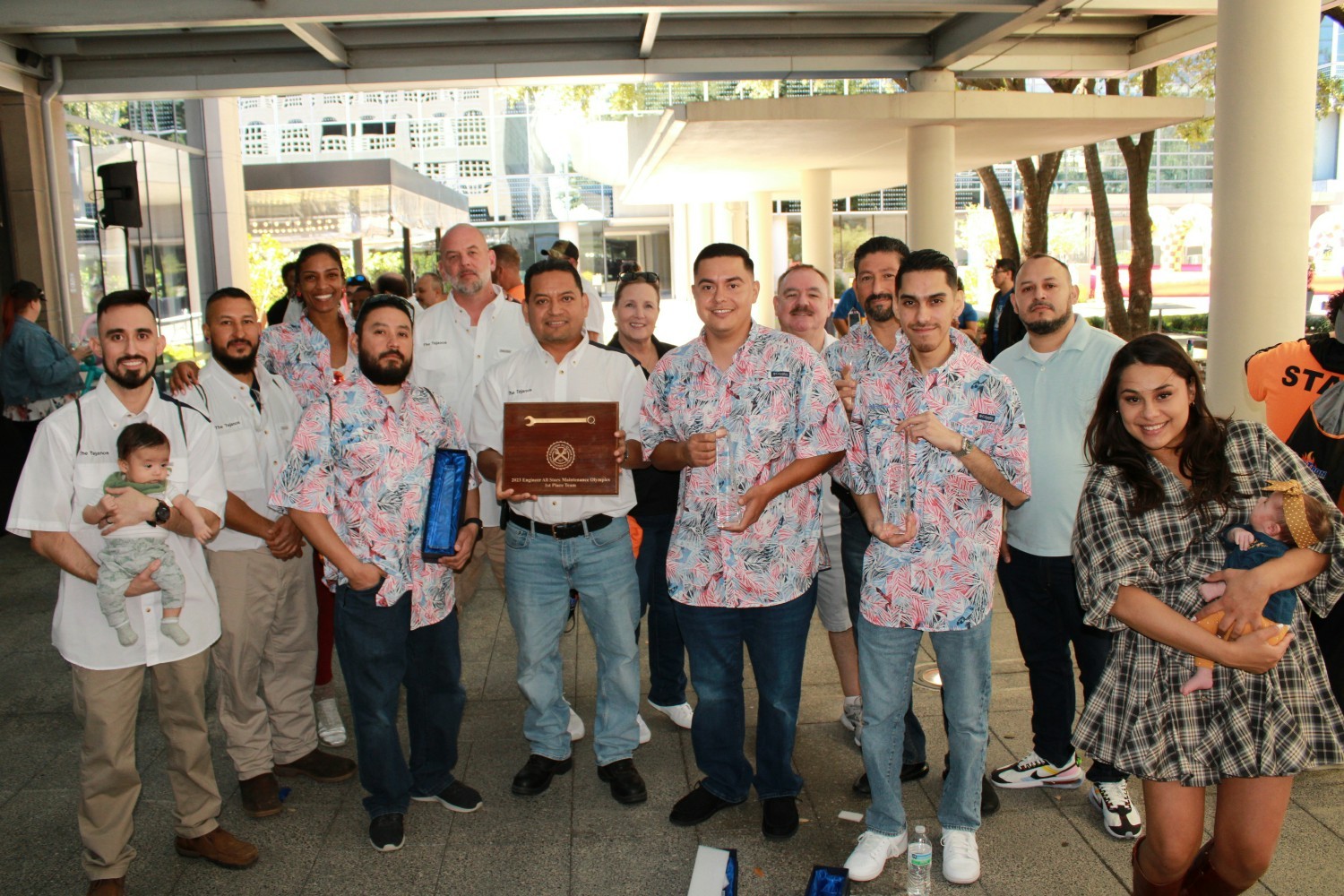 Our engineers triumphed and won first place in the Houston BOMA Engineer Maintenance Olympics! 