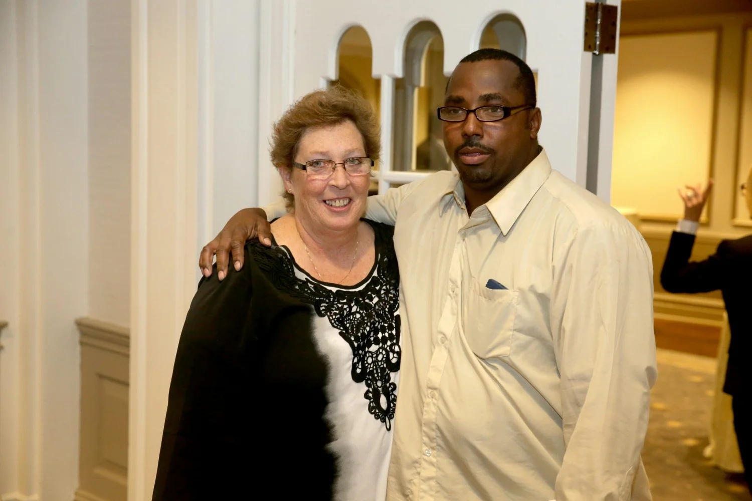 Goodwill CDL-B Program Manager and student