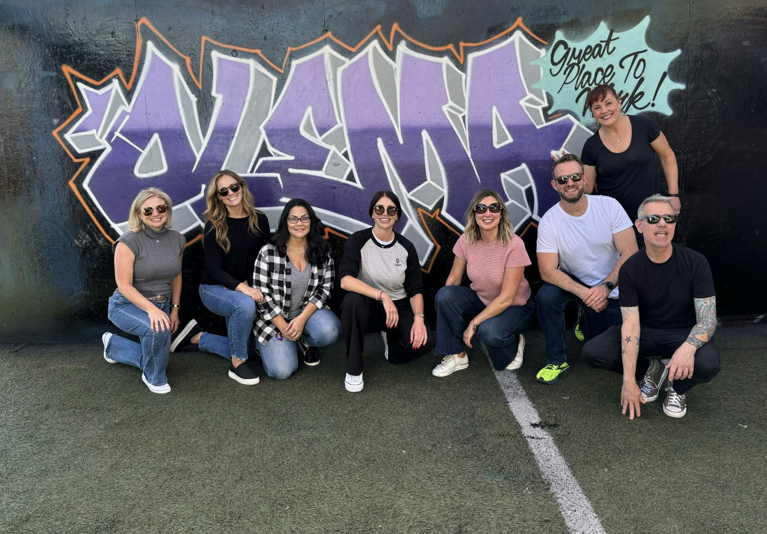 Innovation and Art: Fostering teamwork and unlocking creativity at an HR team offsite.