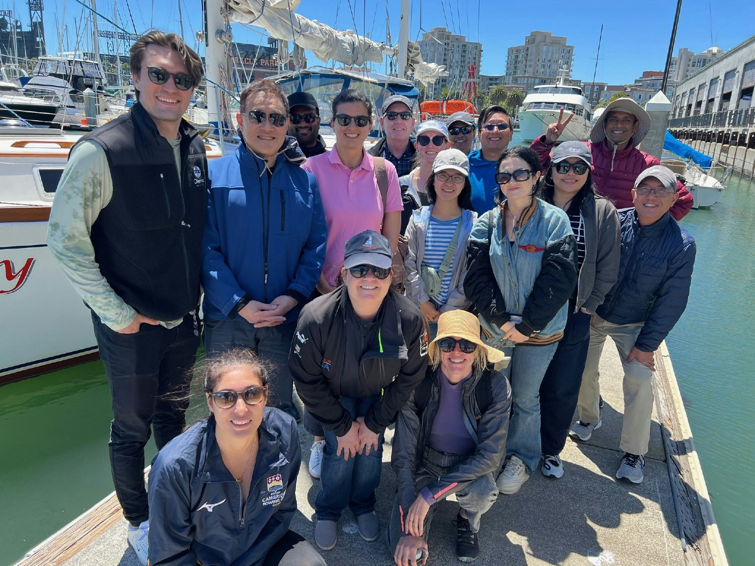 Charting New Waters and Navigating Team Spirit: Our Research Team sets sail during a team offsite.