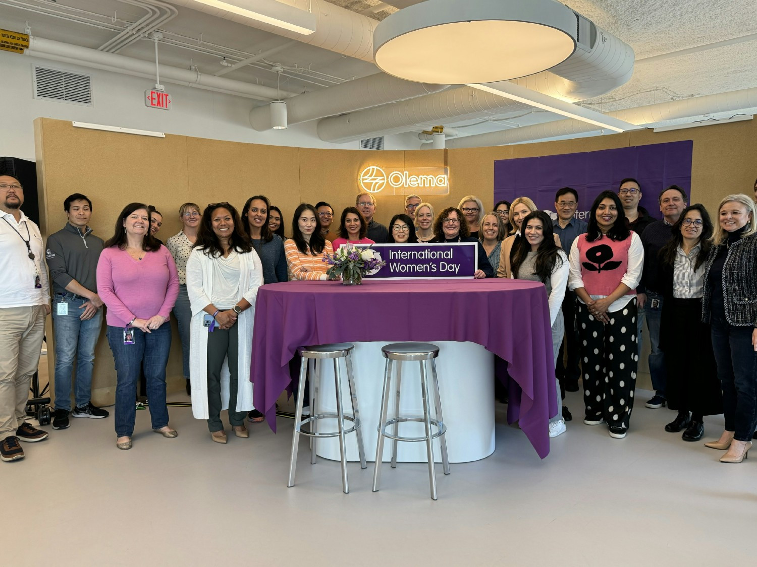 Celebrating Women: Team Olema gathered to recognize and celebrate International Women’s Day.