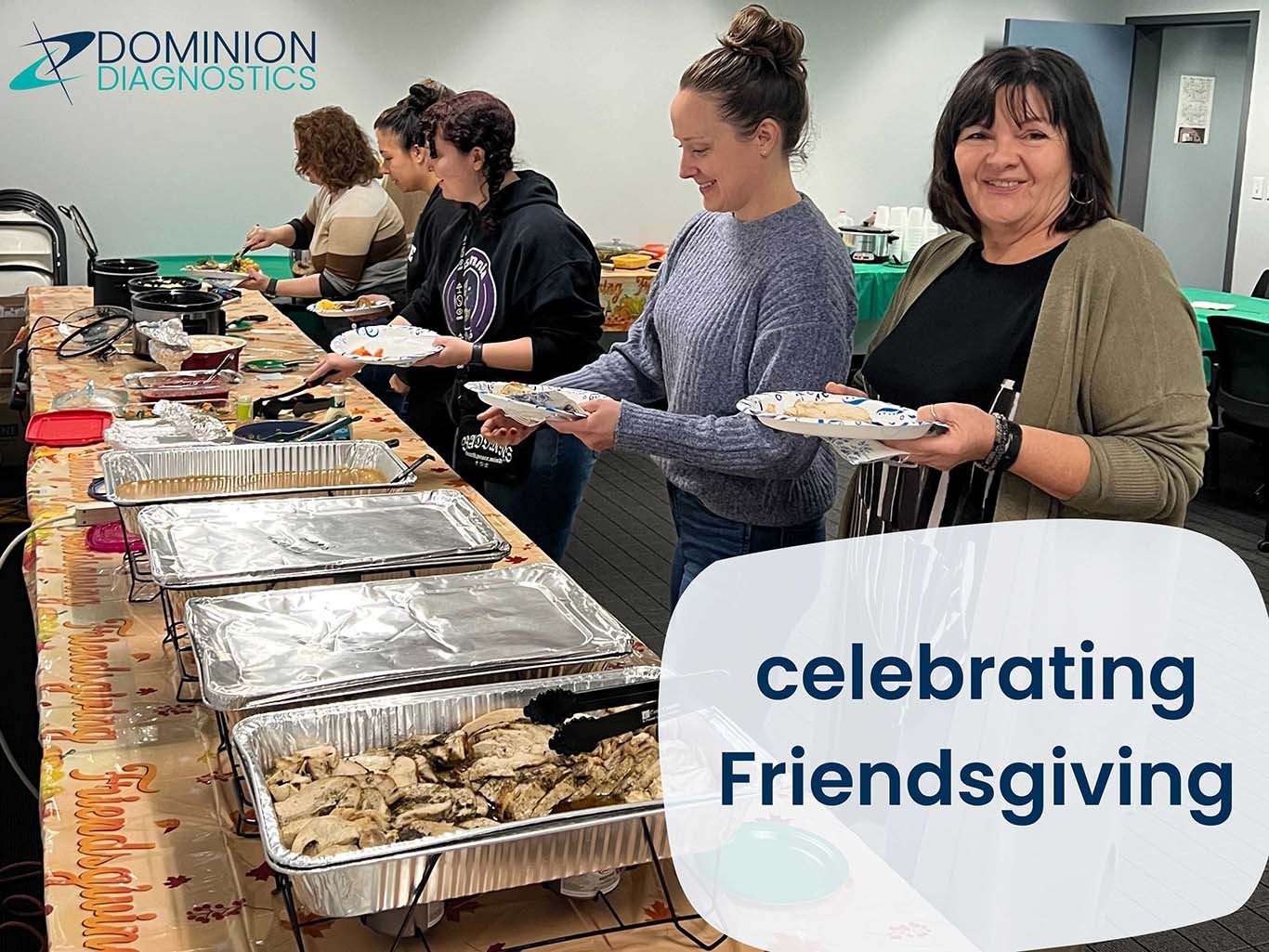 We had a blast celebrating Friendsgiving November 2024 with our team in preparation for Thanksgiving.