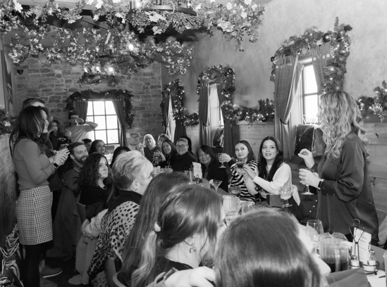 Our team at our annual holiday celebration