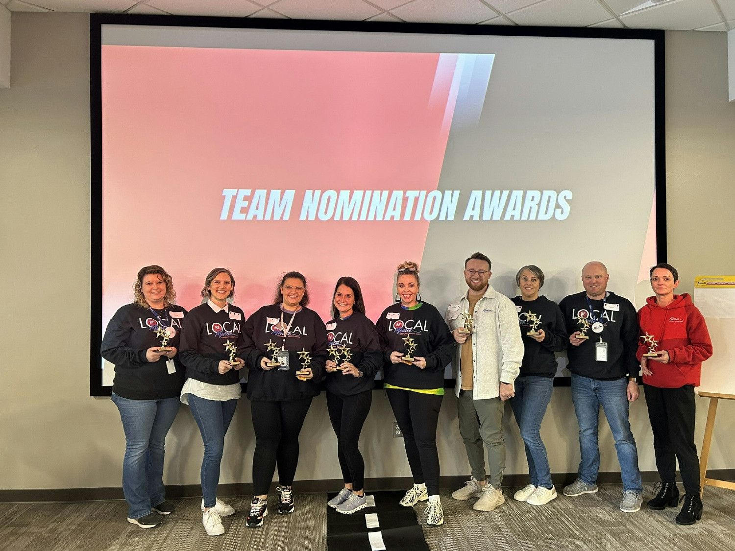 MCCU Team Nomination Award Winners