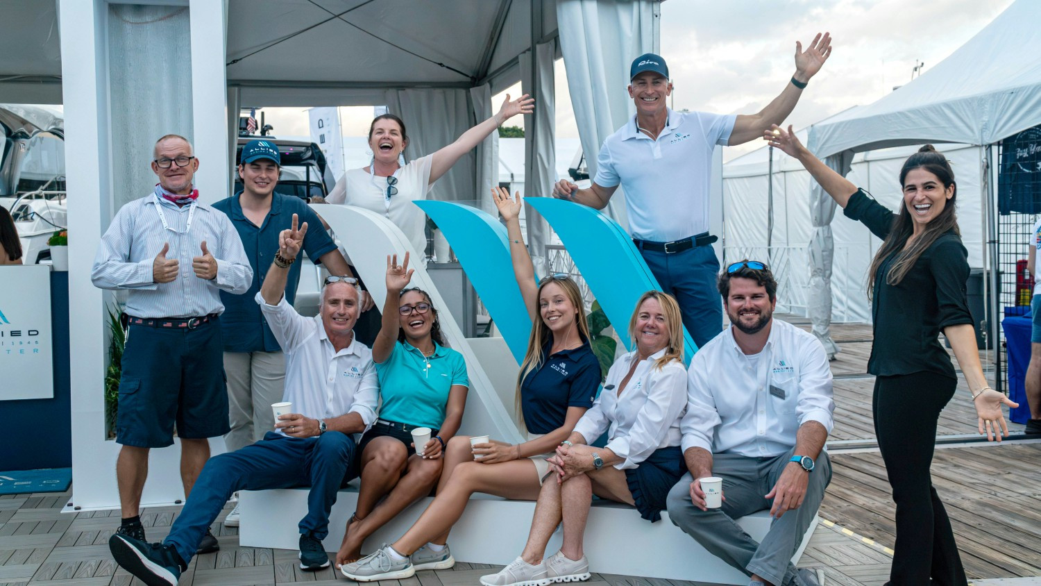 Ferretti Group of America and Allied Marine's participation in the Fort Lauderdale International Boat Show October 2023.