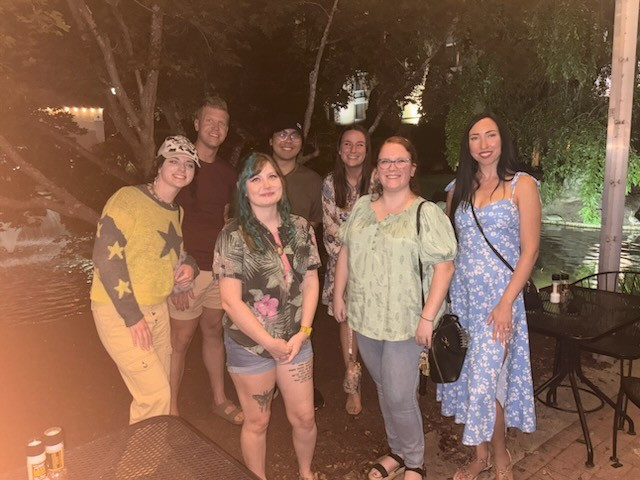 We flew in our out-of-state staff for the company picnic and took them out to dinner the night before to catch up.