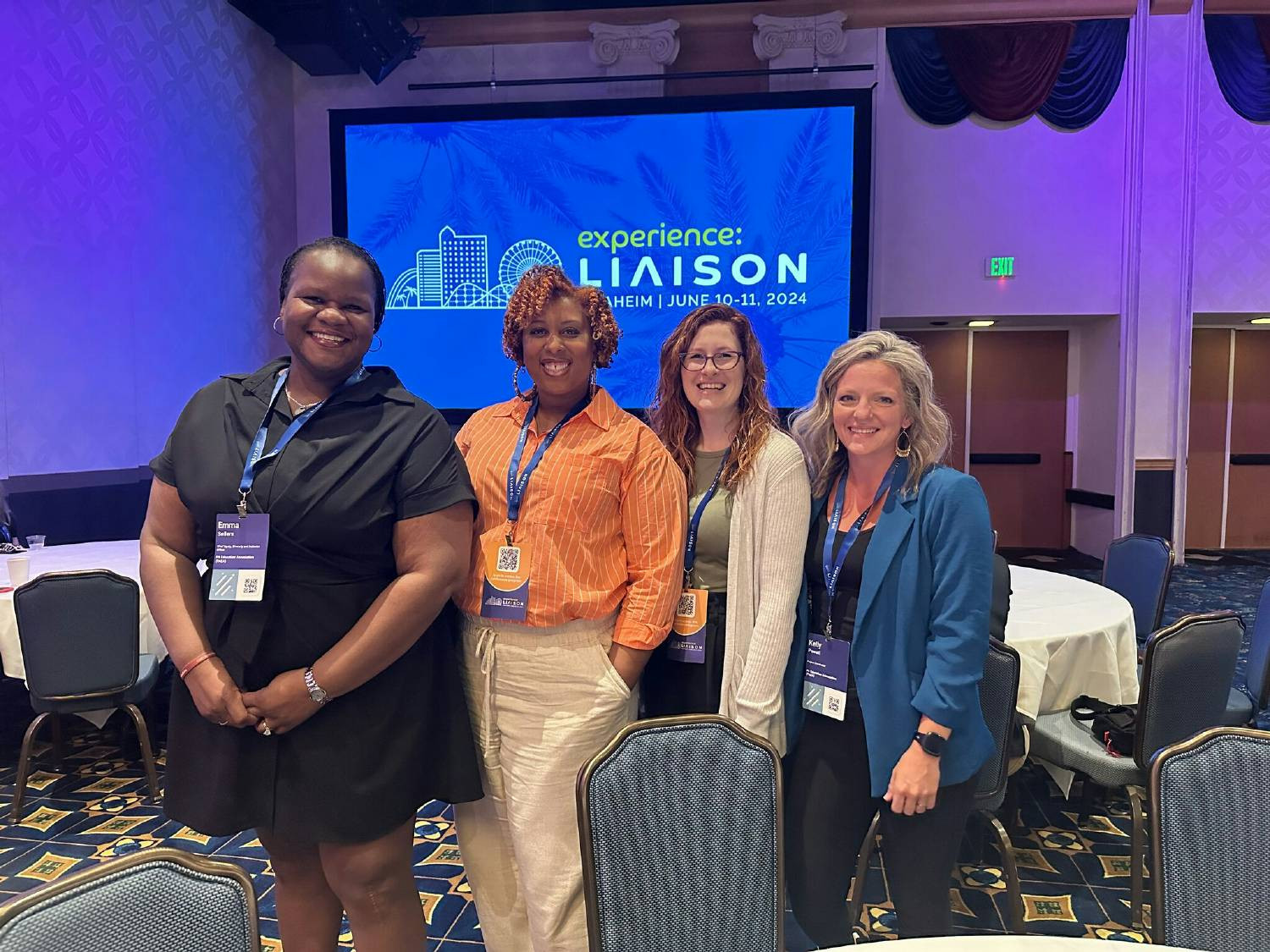 PAEA staff at a conference