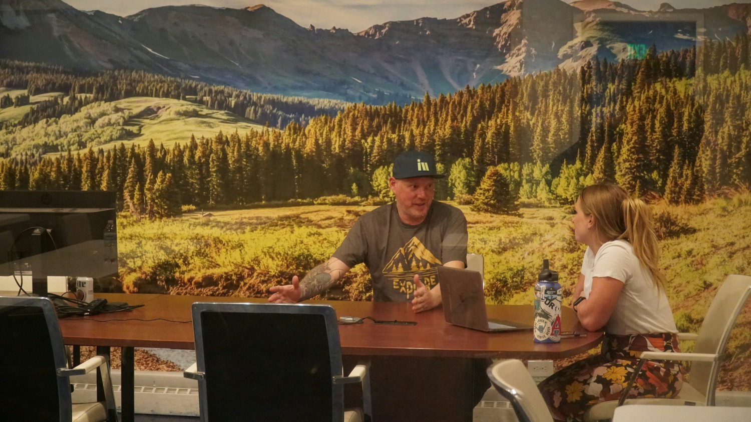 Instrumental Group staff meeting to discuss client strategy in our conference room.