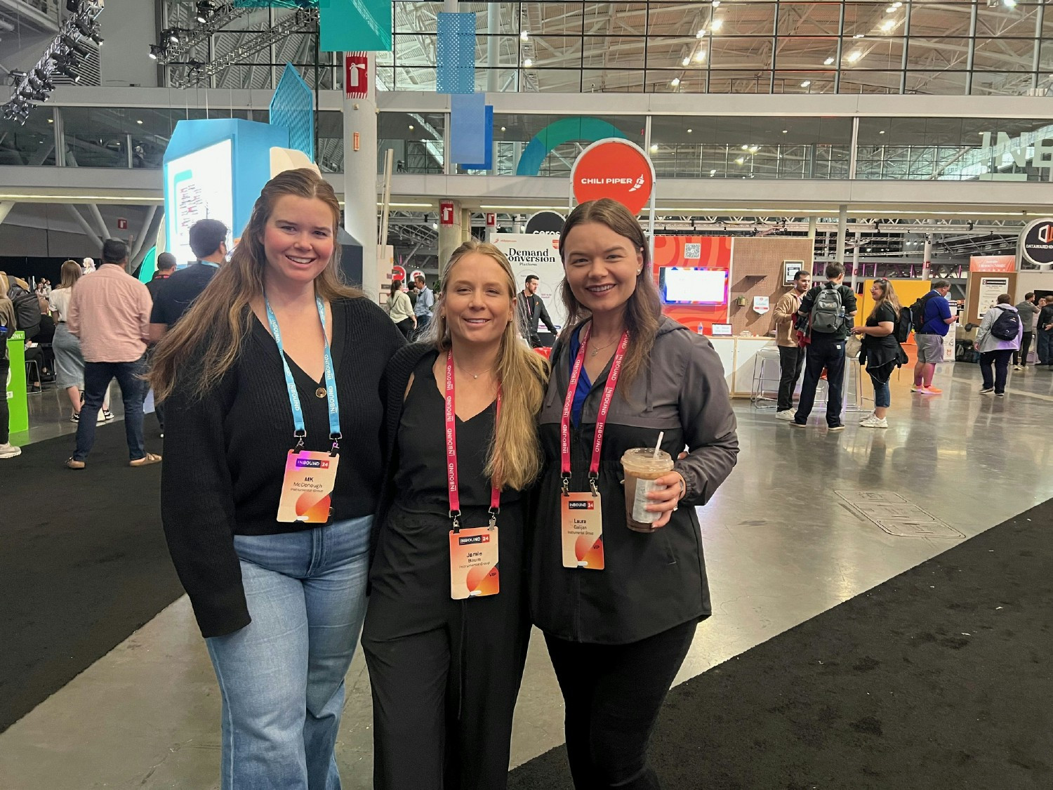 Instrumental Group staff together at HubSpot's annual Inbound conference.