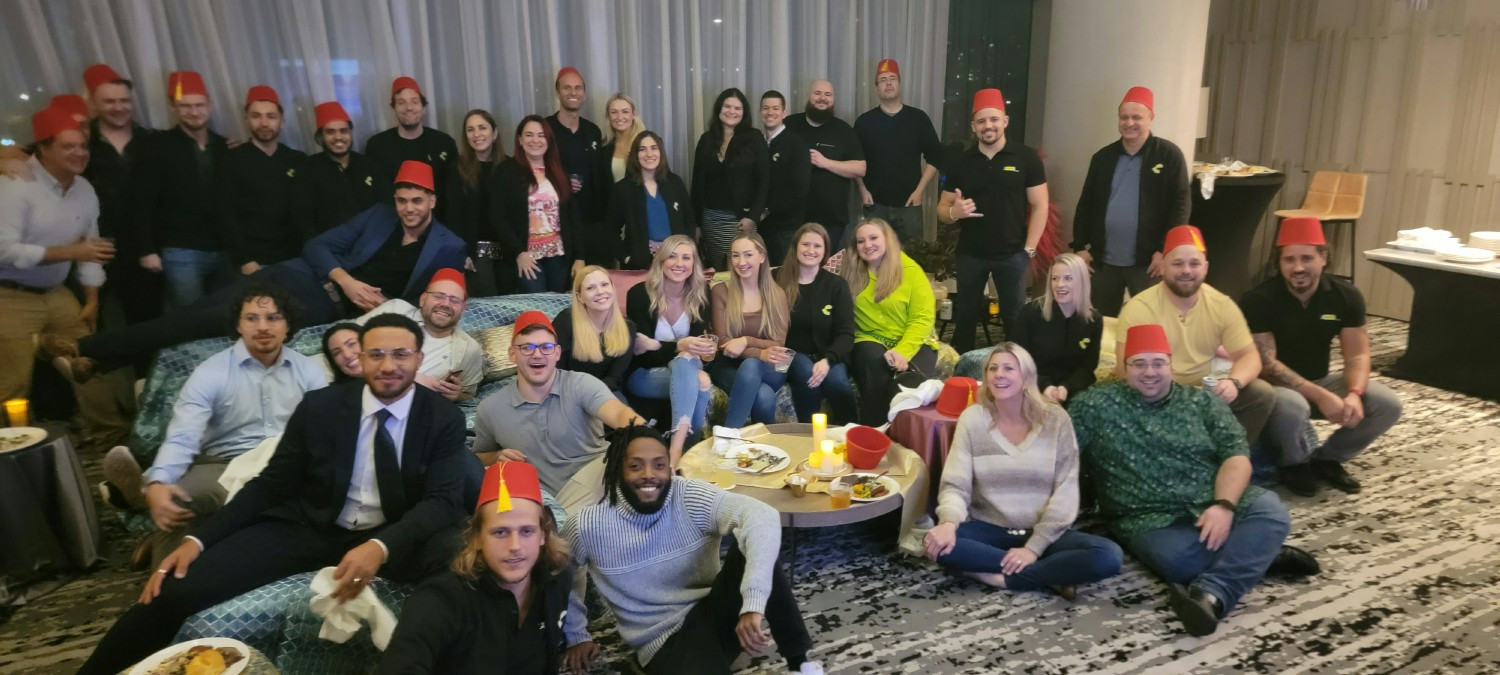 Celebrating our amazing team at our bi-annual company summit.