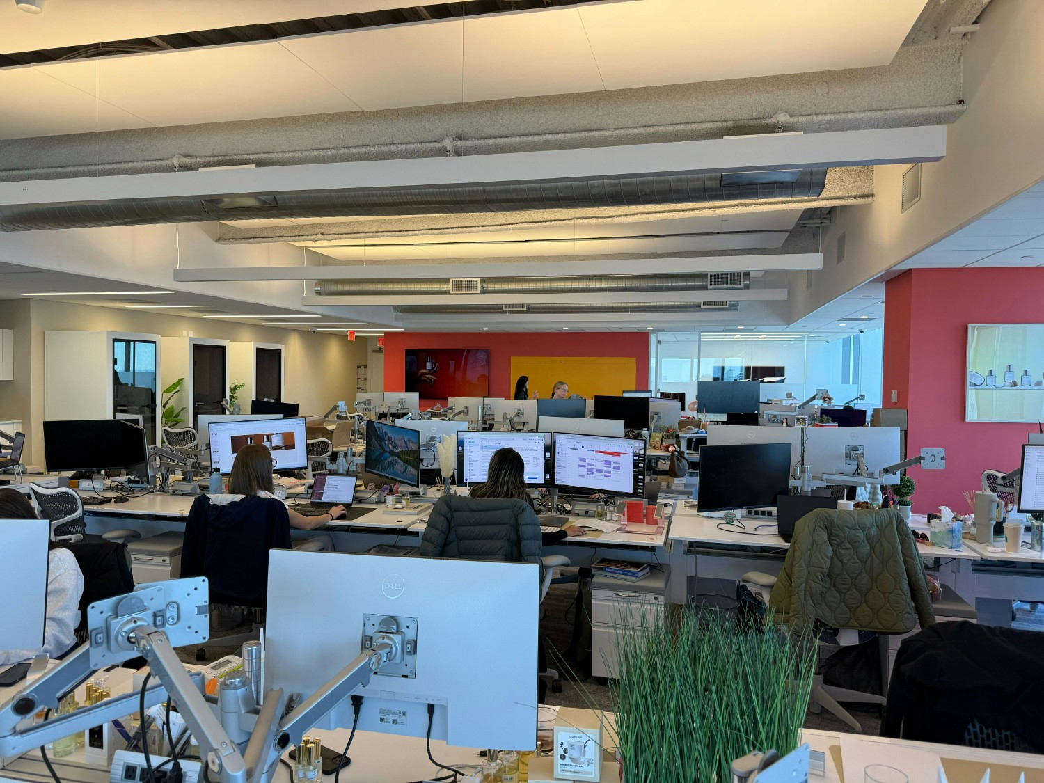 A day in the office