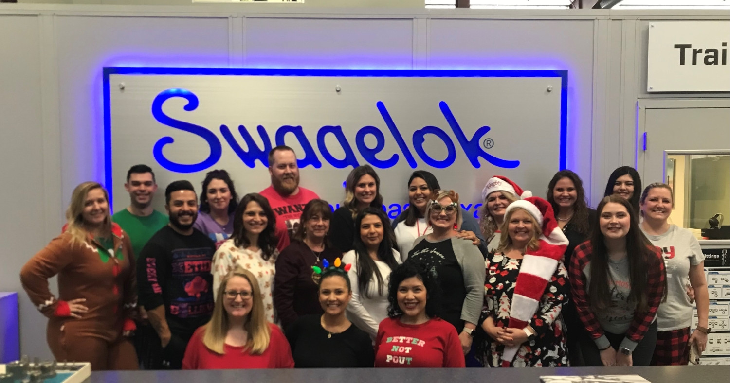 Customer Service Holiday Celebration. 