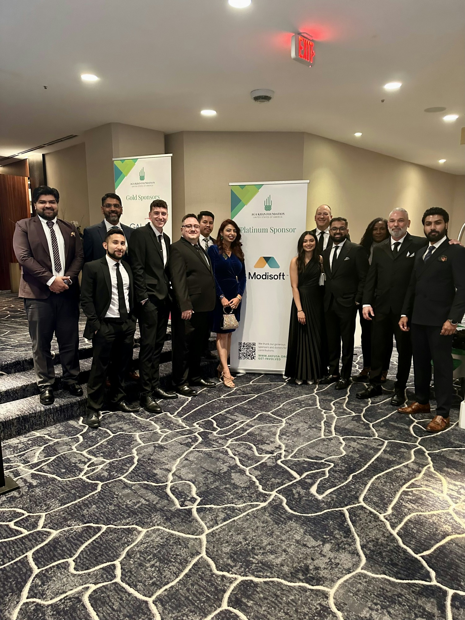 Attended and sponsored an event for AKF Foundation. 