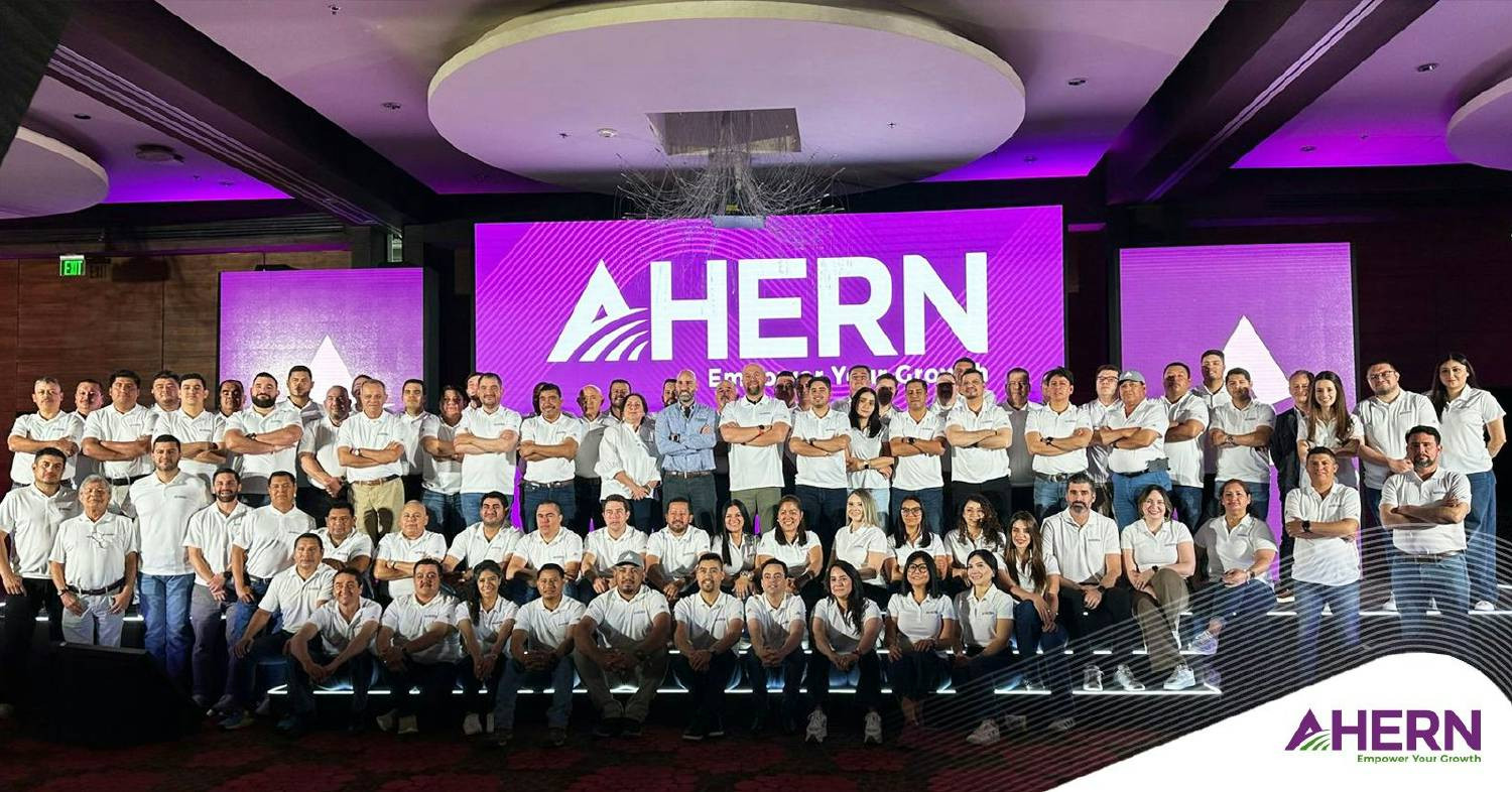 Ahern team members unite to celebrate the launch of the Ahern brand and its next chapter.