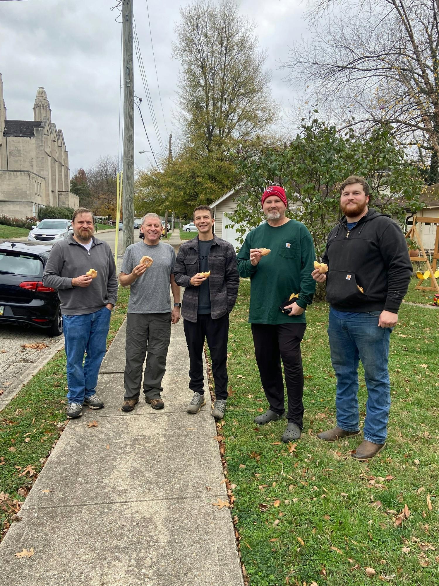A few of our employees at the Prepare Affair supporting low-income seniors, veterans, and individuals with disabilities!