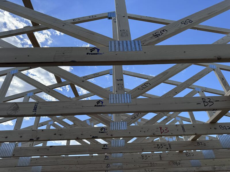 FrameTec's beautiful product stood up against a beautiful, blue Arizona sky!