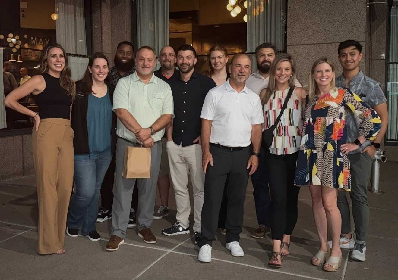 Members of the WithMe team at a 2025 in-person summit. 