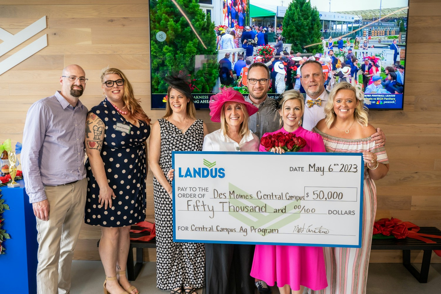 Landus hosts ag scholarships, EMS grants, and FFA donations—together, Landus donated $250k to our communities in 2023.