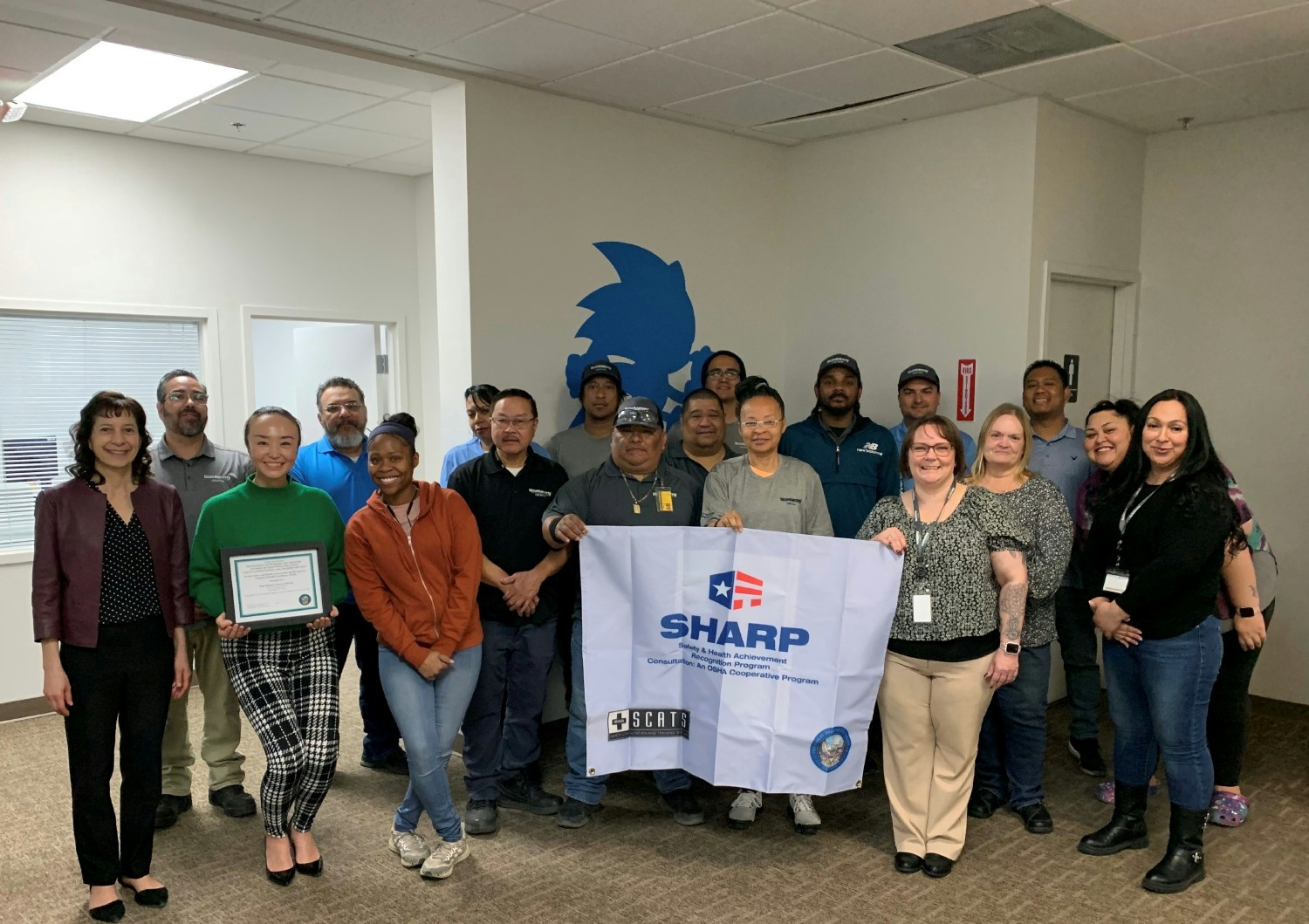 Safety Achievement is top priority for Sega Sammy Creation USA Inc!