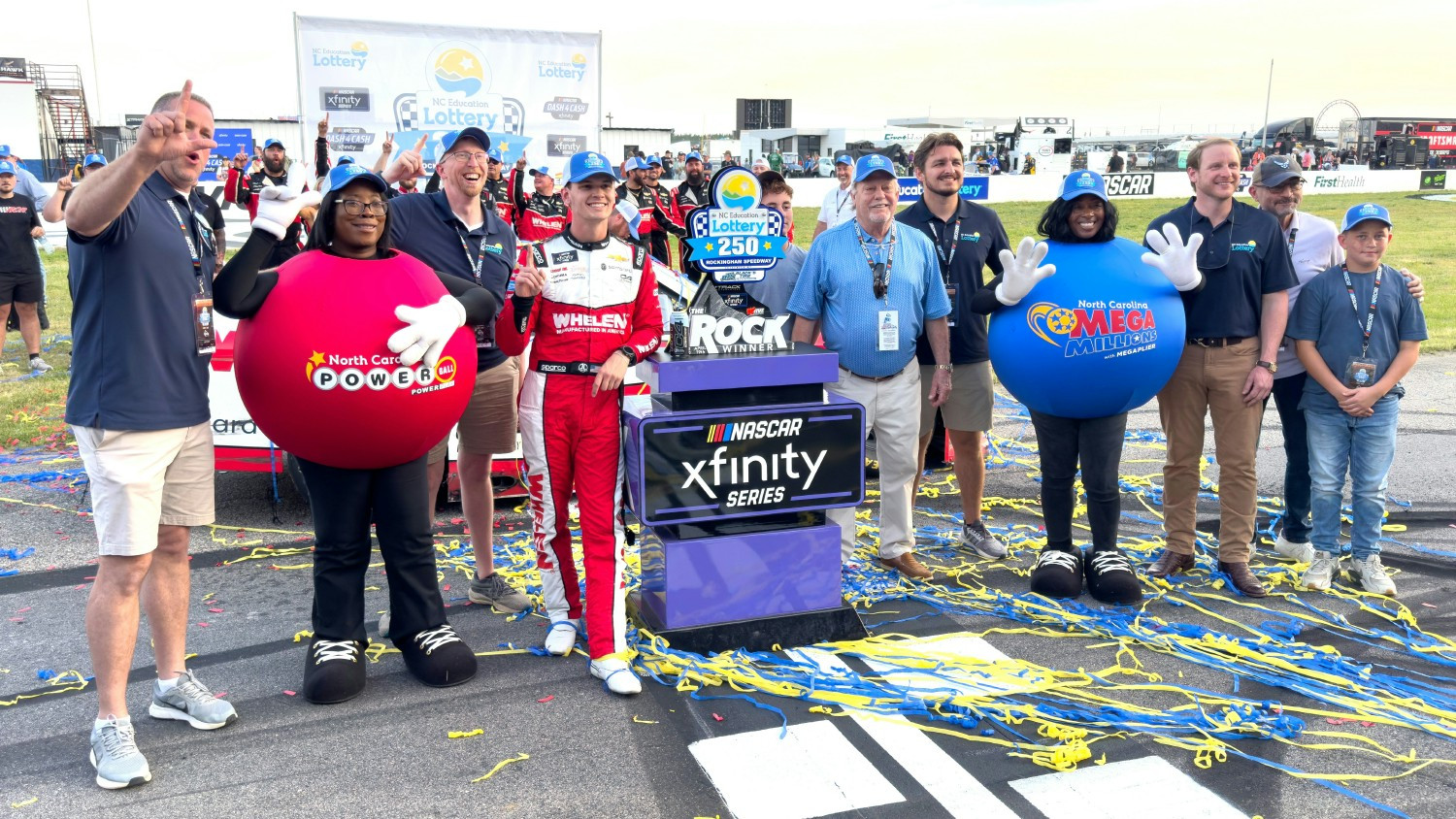 Lottery supported part of state’s culture by helping to revive Rockingham Speedway with sponsorship of a NASCAR race.