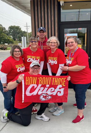 Red Friday, Chiefs Flag Sales involves our team and their families, it's a big fundraiser for RMHKC