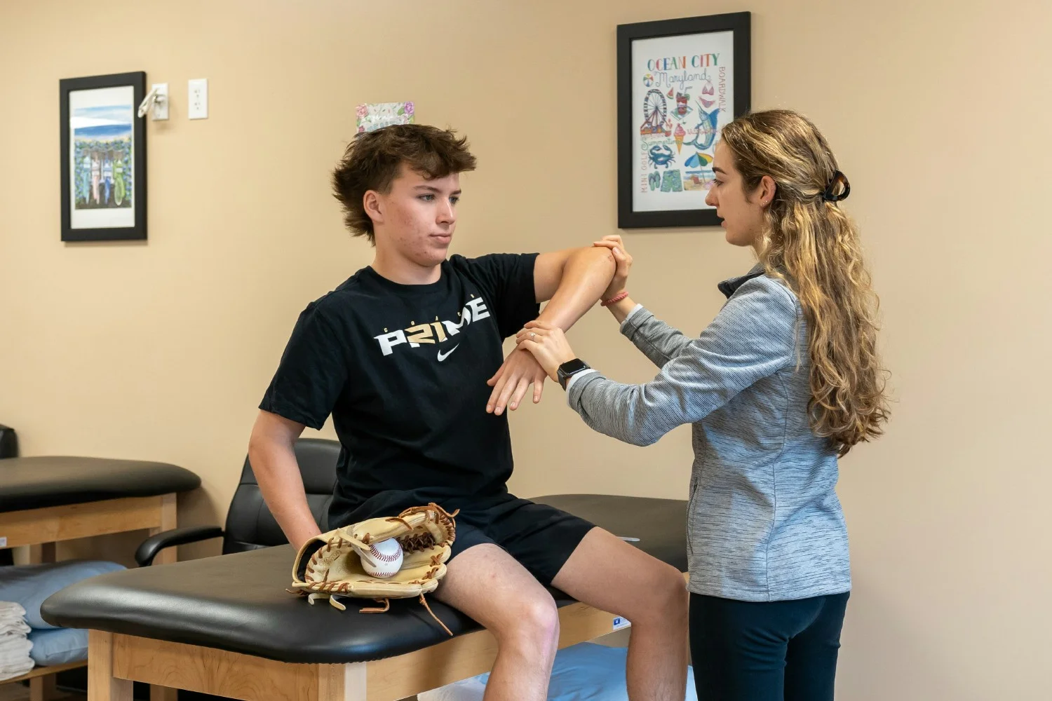 We are advocates for our athletes meeting them in the clinic, baseball, football field or dance studio!