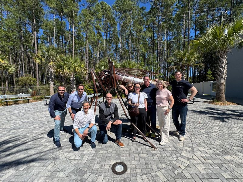 Our Leadership Team visiting the local disease vector education center to understand mosquito impact on human health.