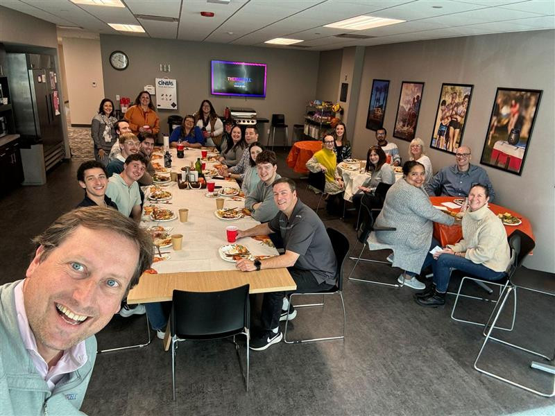 We love lunching together at least monthly! Grateful for the opportunity for togetherness especially around the holidays