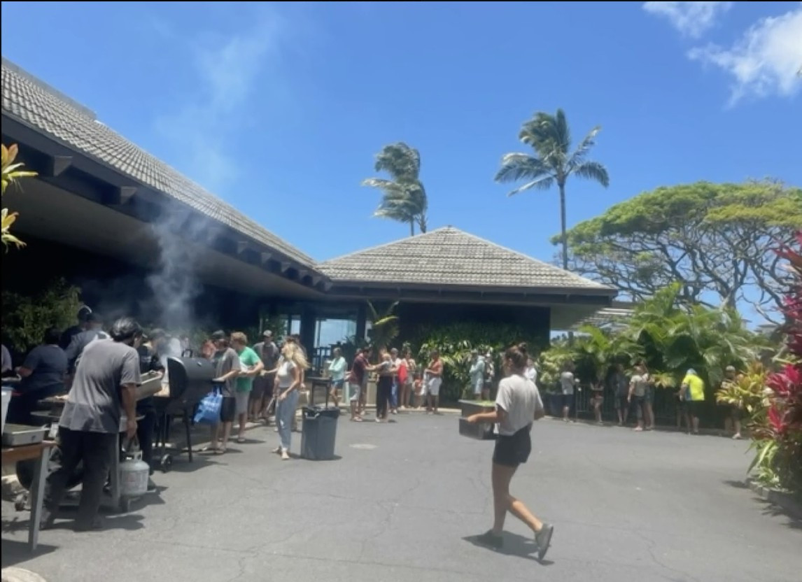 Feeding our community after the West Maui fires
