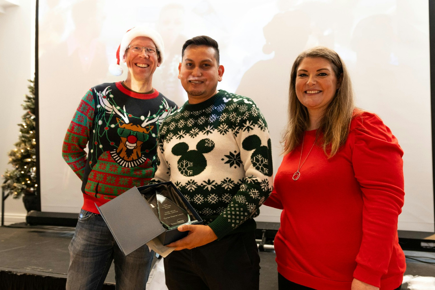 Interfaith awards employees each year for demonstrating our Core Values. 