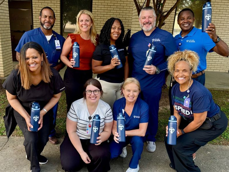 Our Generation Y & Z CommUNITY Group has provided every team member with a reusable water bottle. 