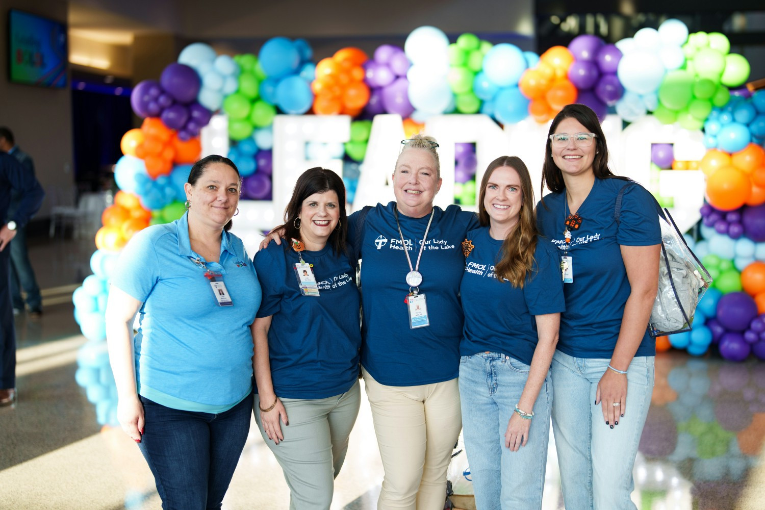 Leaders and team members are participating and connecting at one of our leadership assemblies. 