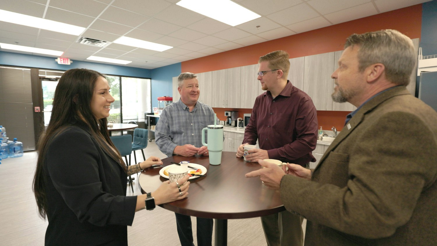 From projects to coffee breaks, collaboration is part of our culture.