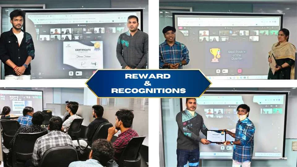 Honoring excellence and celebrating achievements at our Rewards and Recognition event! 🏆🎉 #OfficeAwards #TeamSuccess