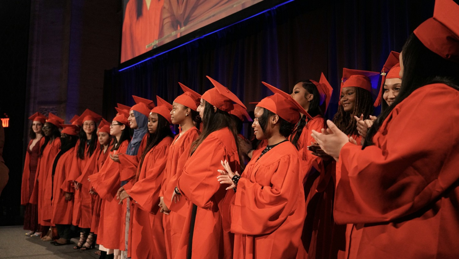 Student honorees at GINYC's annual Lifting Girls Up Gala & College Shower 2024.
