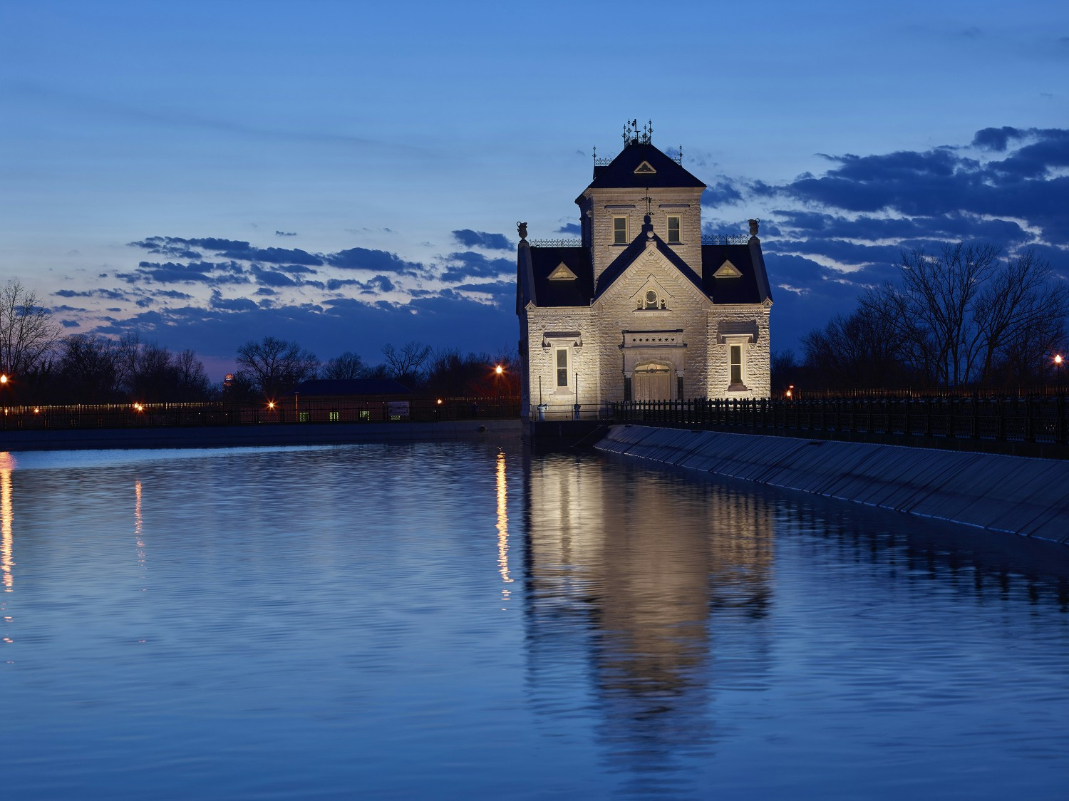 The Crescent Hill Reservoir includes a Gatehouse completed in 1879.