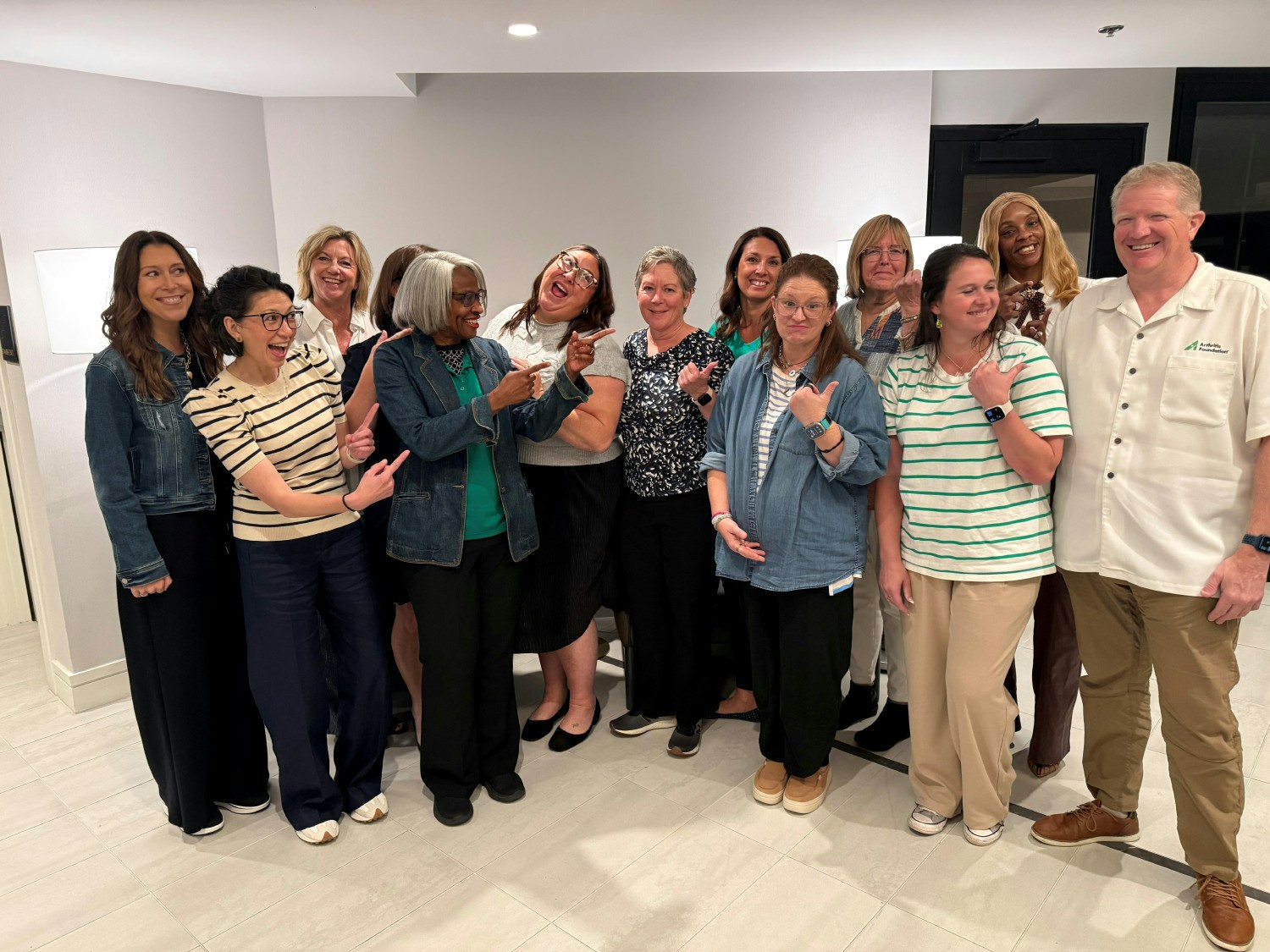 Mission Driven Leadership cohort participants with our President & CEO, Steve Taylor