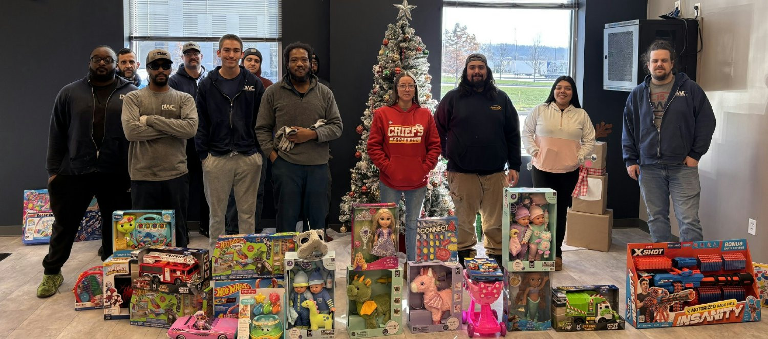 For 16 years, DWC has proudly supported Toys for Tots—spreading joy and giving back to kids in our communities.
