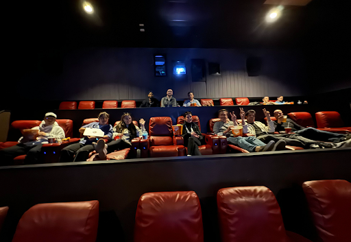 Our team hit the movies to support a client launch—popcorn, big screens, and a CEO-led debrief to top it off!