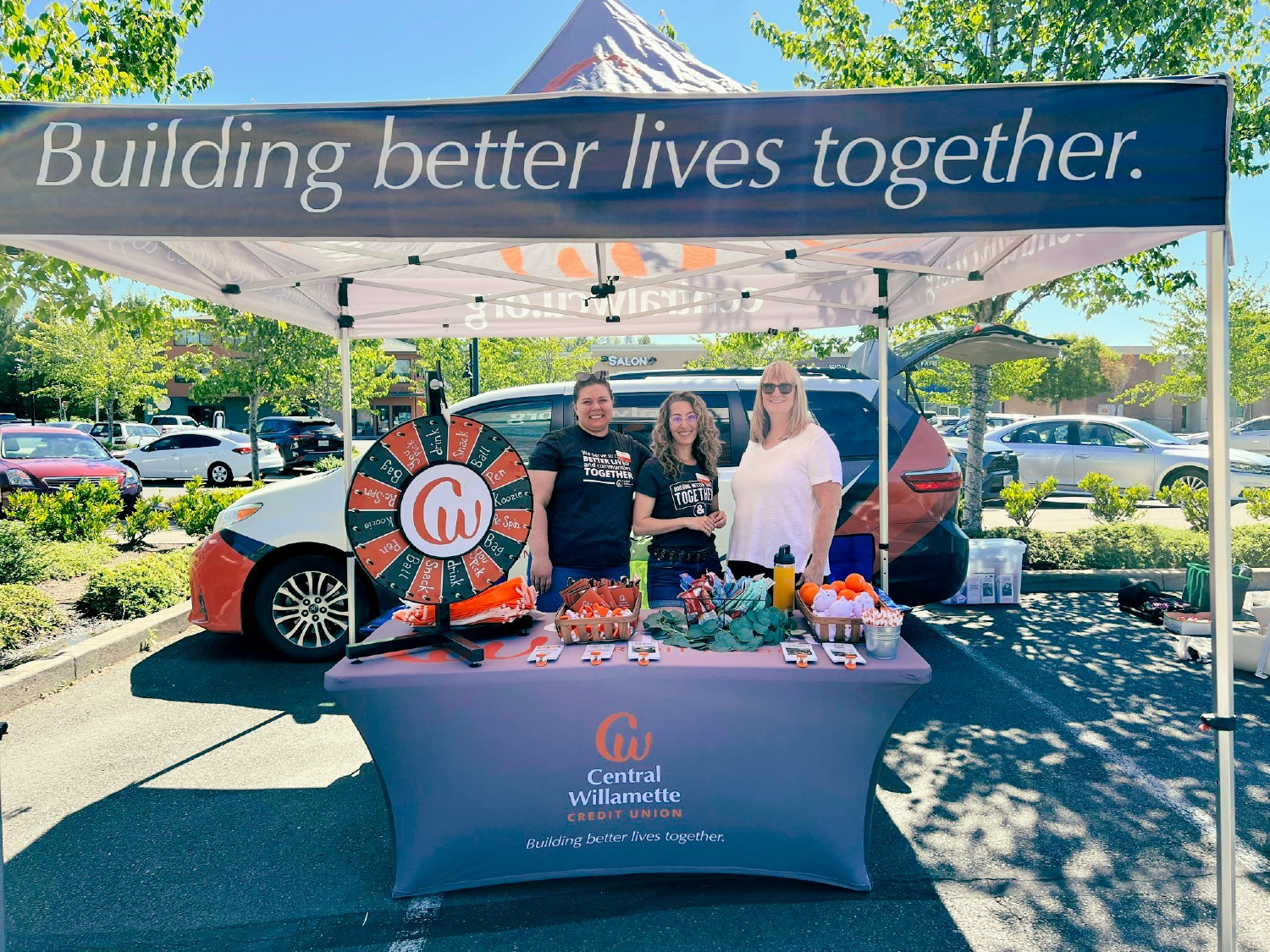 Central Willamette Credit Union was thrilled to support our local block party!