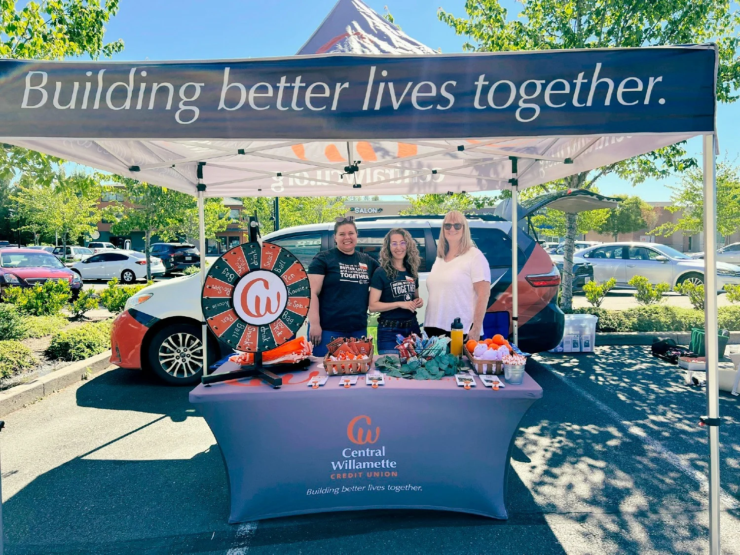Central Willamette Credit Union was thrilled to support our local block party!