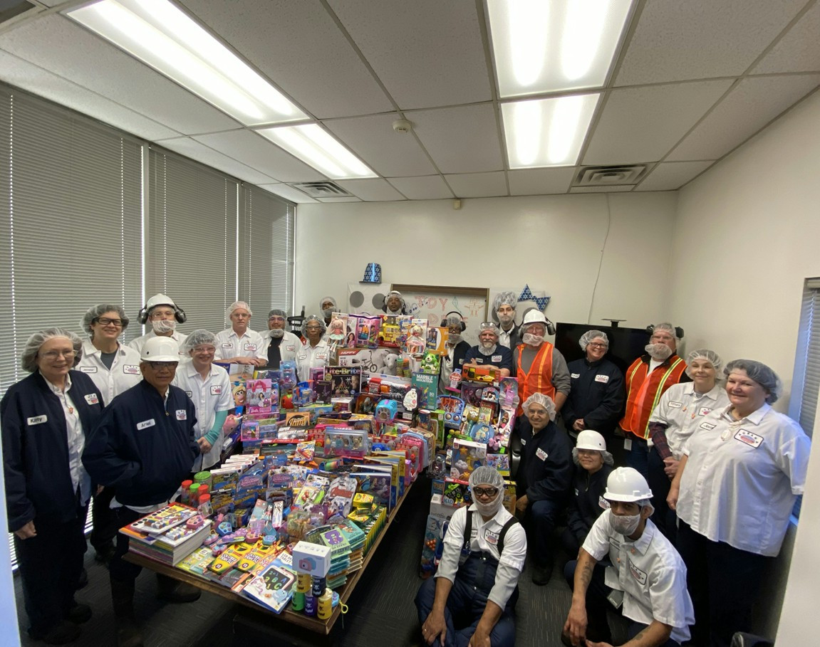 Toys for Tots Toy Drive - Fort Worth, Texas Plant