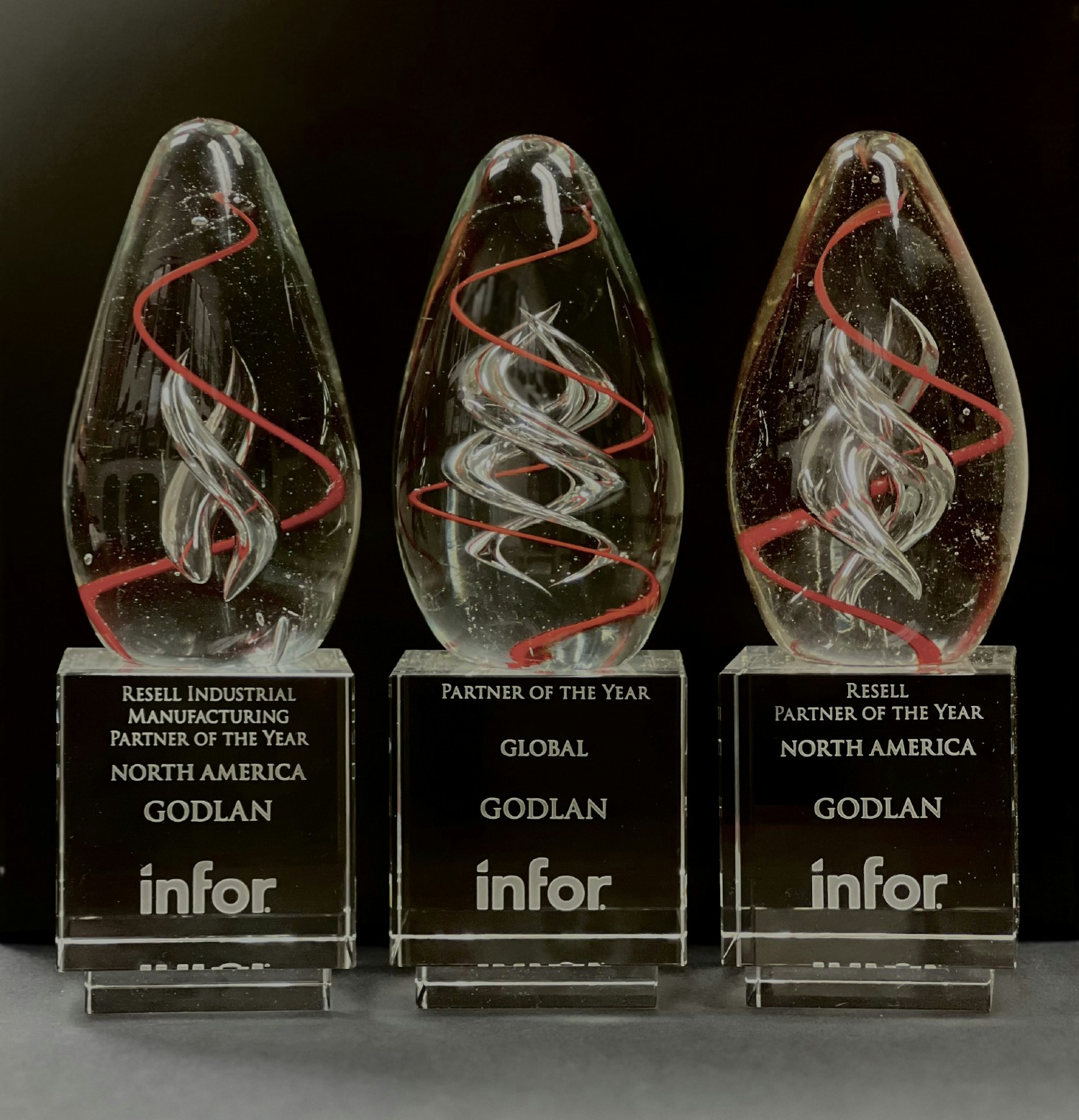 Godlan won several awards for 2025 including Global Partner of the Year with Infor ($3 billion company)