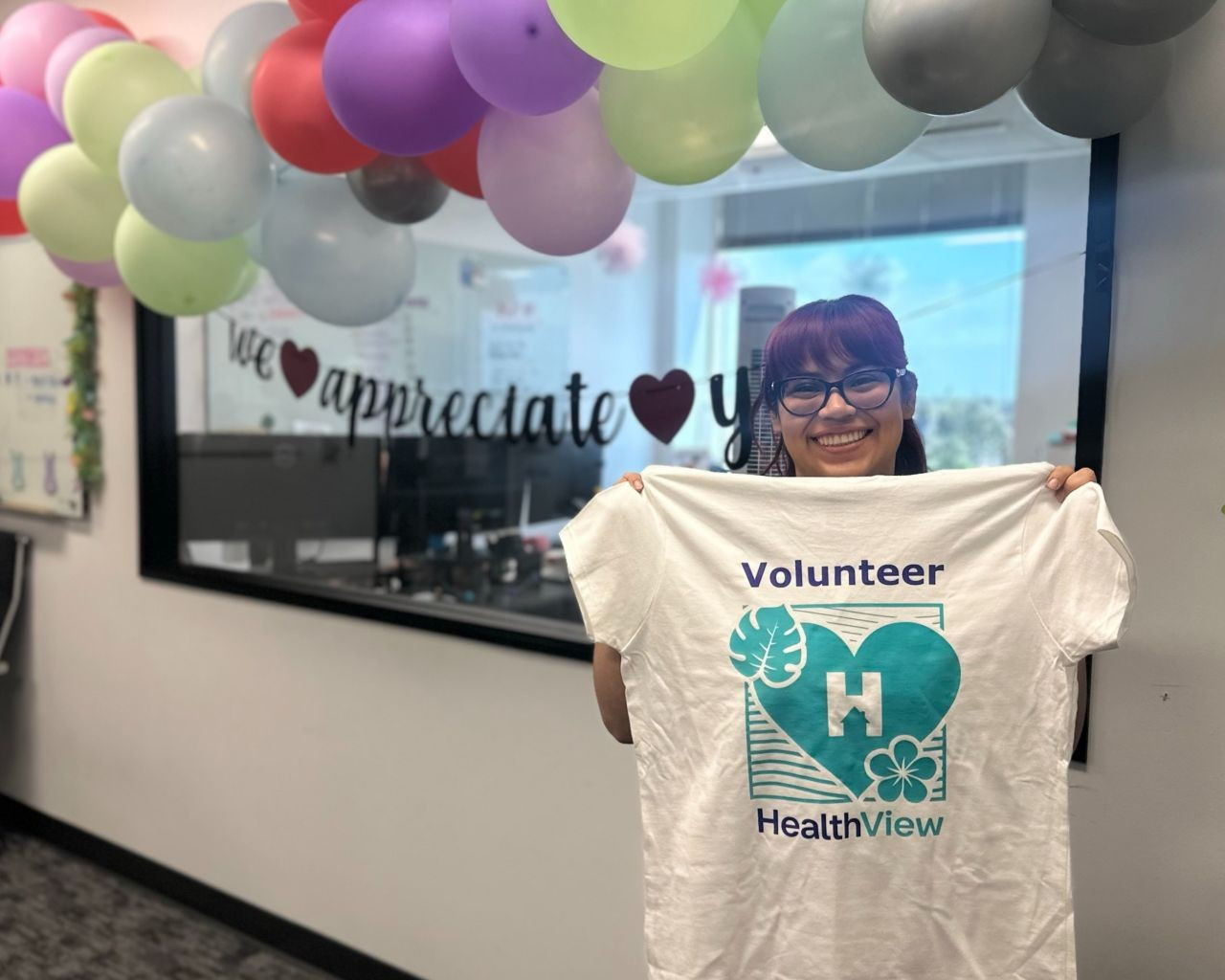 We appreciate our volunteers!