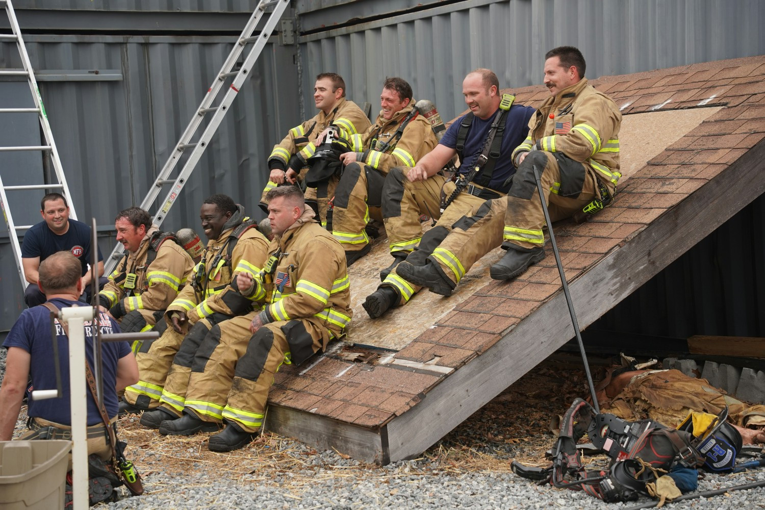 Fire Dept. Live Burn Training