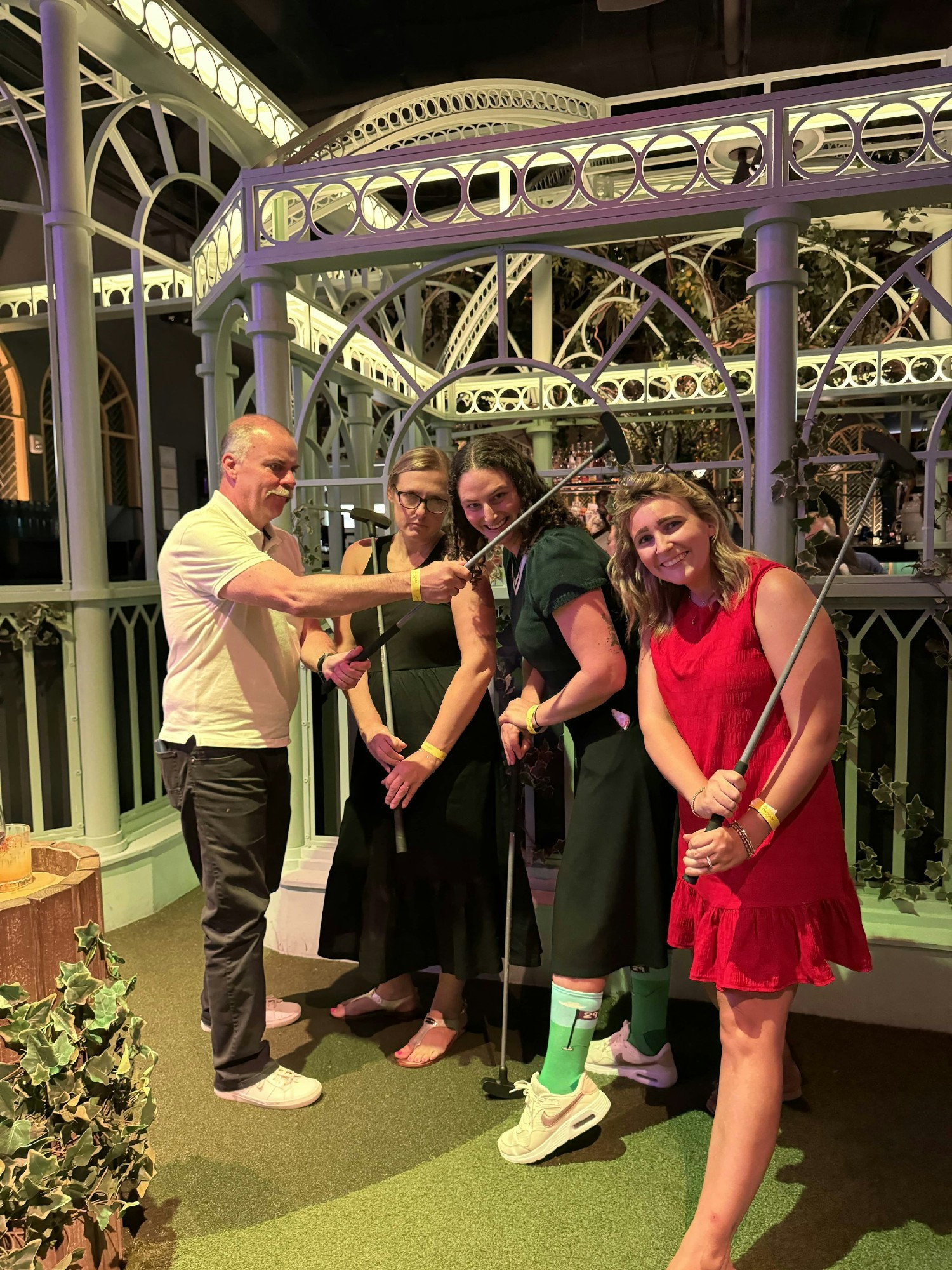 A little friendly competition and a lot of laughs, team time at Swingers reminded us that fun fuels connection.