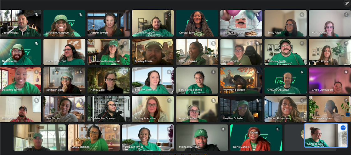 Virtual Team Meeting