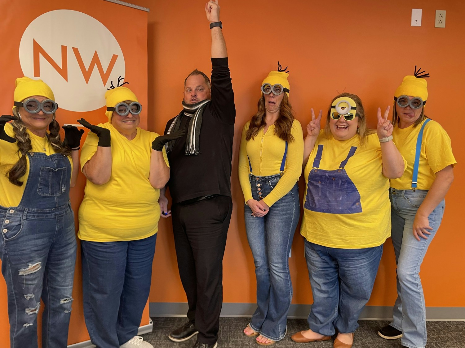 Minions, Gru, and a whole lot of team spirit - bringing fun and unity to title, one costume at a time!
