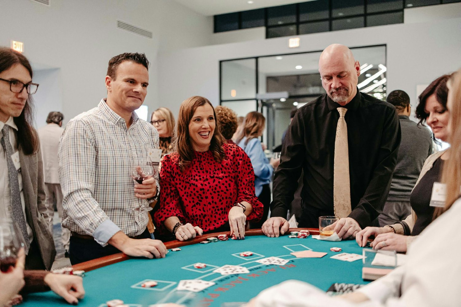 High stakes, big laughs—just another unforgettable night at our annual awards event!