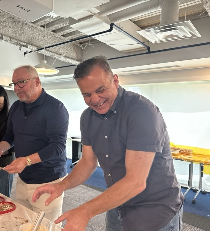 Senior Leadership serving Ice Cream to the HQ Staff during our Summer Kick-Off!